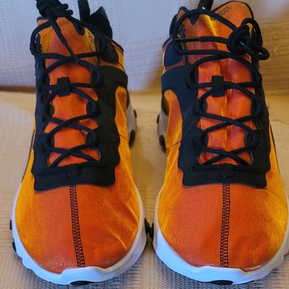 Nike Men's Orange and Black Athletic Shoes - Picture 1 of 5